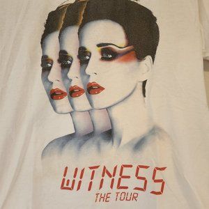 Katty Perry, Women's Short Sleeve T-Shirt Size S from WITNESS Tour 2017-2018